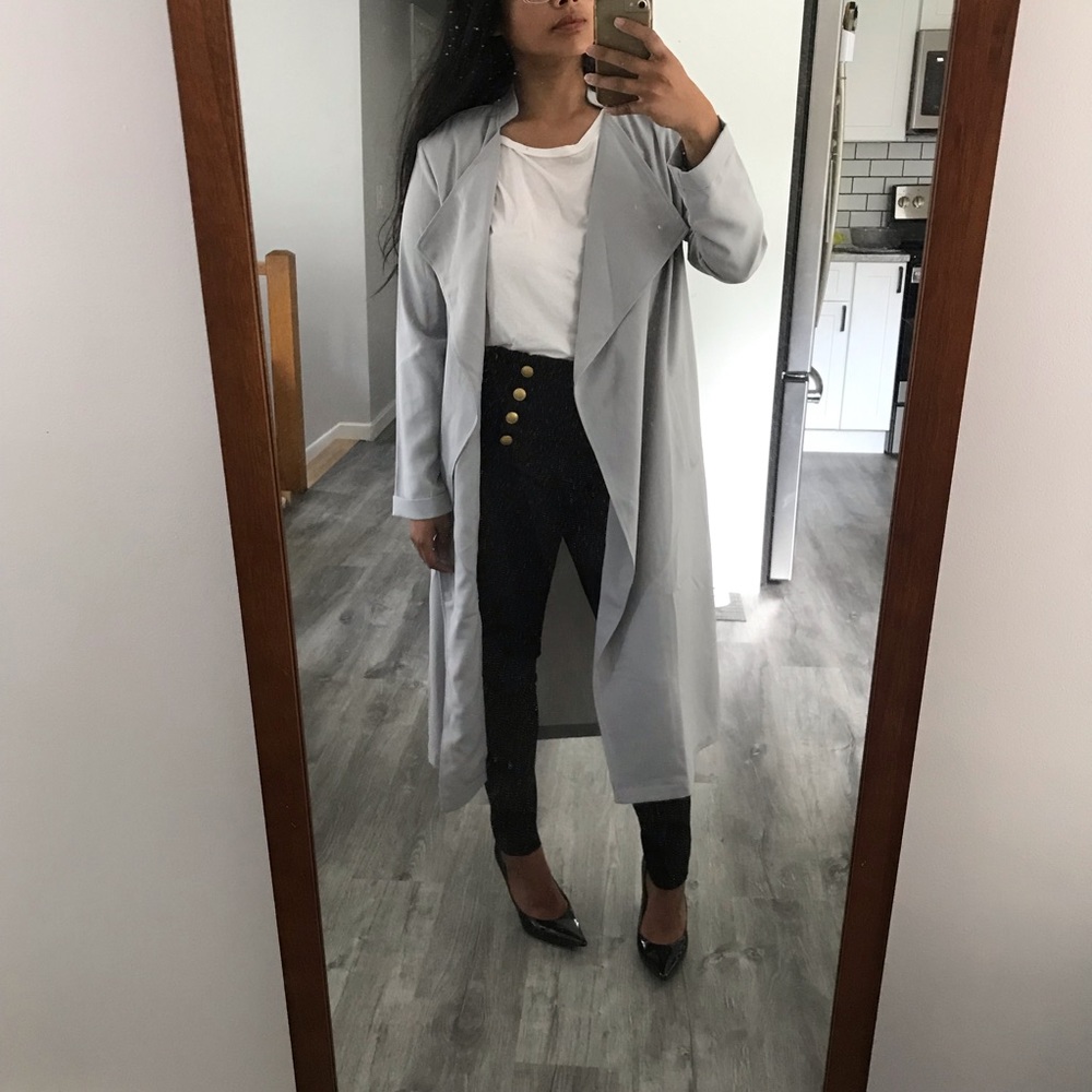 H&M Black Skinny Sailor Pants